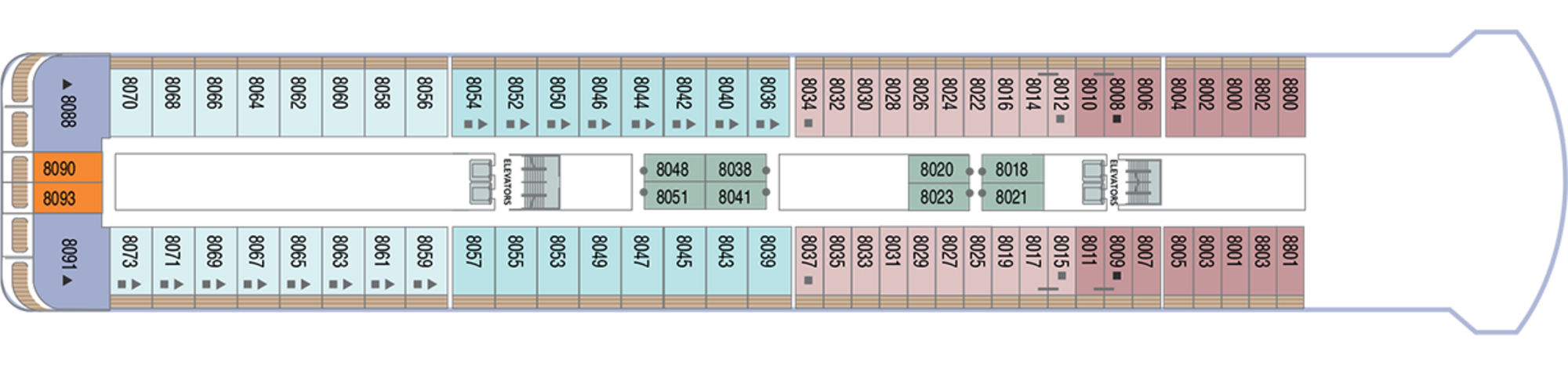 Deck 8 plan